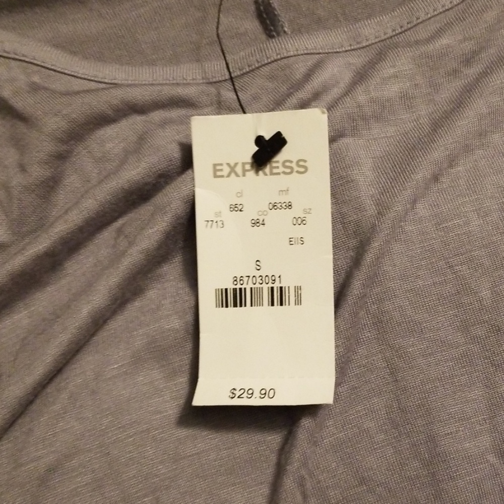 💜 New Express Cold Shoulder Tops Blouses - Picture 6 of 7